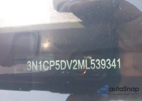 2021 Nissan Kicks Sr Xtronic Cvt from USA, damaged, VIN 3N1CP5DV2ML539341